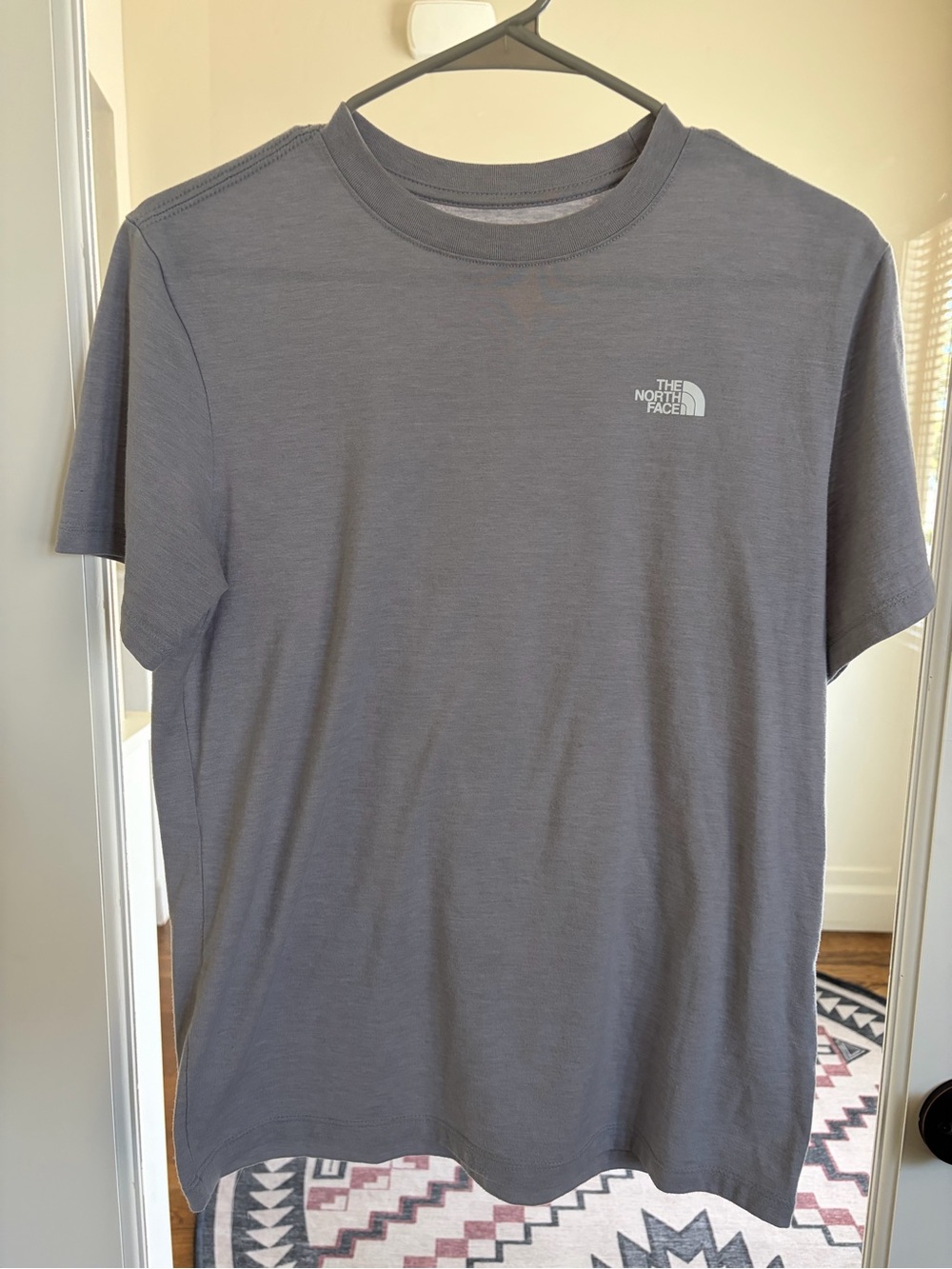 The North Face Men's Short Sleeve Crew Tee — Slate Gray